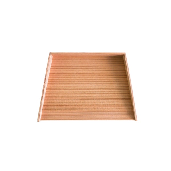 秋田杉卓上ちりとり　中