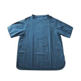 MITTAN　竹プルオーバー　藍×胡桃（草木染）　送料無料