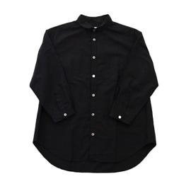 shady lane wear  grace (ラウンドカラーシャツ)　Black　送料無料