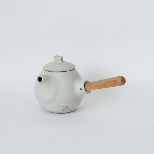 馬場勝文　土マット急須（しずく）