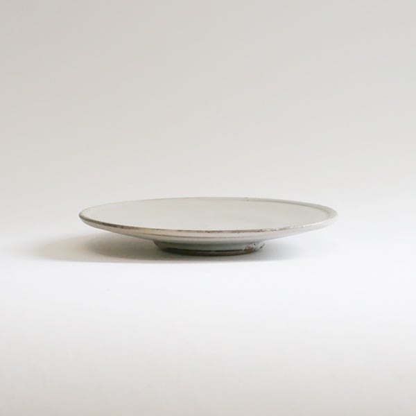 馬場勝文　土マット6寸皿　