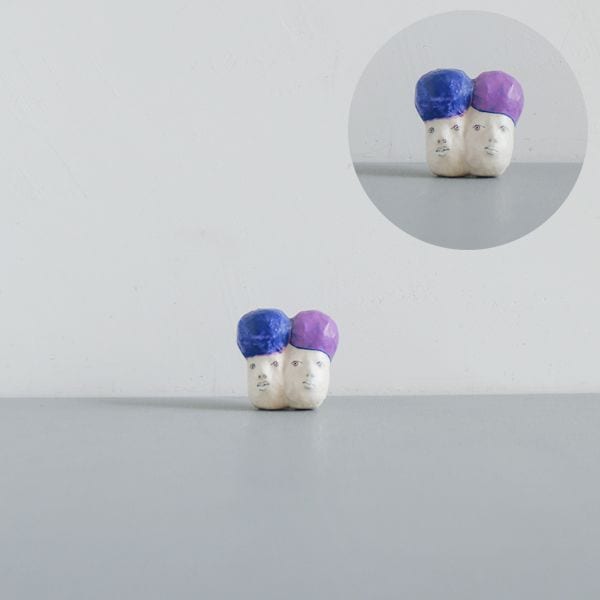 福田十糸子　きのこ　ペア　#C