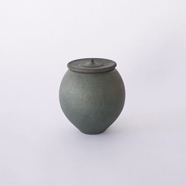 瀬川辰馬　硫化銀彩小壺　modelA　H11ｃｍ