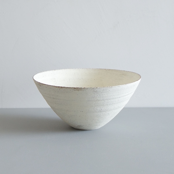 二階堂明弘 益楽黒茶碗 共箱 (益子焼) 二階堂明弘