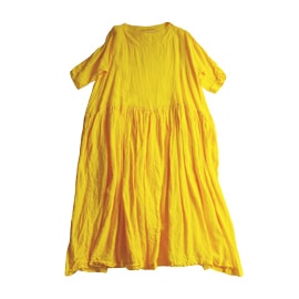 HALLELUJAH　ハレルヤ　ギャザーローブ　Mimosa　送料無料