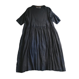 HALLELUJAH　ハレルヤ　ギャザーローブ　Charcoal　Indigo　送料無料