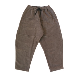 MITTAN　PT-96　ウールブランケットパンツ　茶　　送料無料