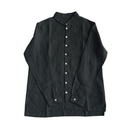 MITTAN　SH-109　大麻シャツ2　高密度　墨黒　送料無料　