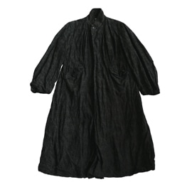 HALLELUJAH　羊飼いのマント1880年代（Embroidery Linen)　Black　送料無料