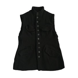 HALLELUJAH　ハレルヤ　ハンティングジレ　Black　送料無料