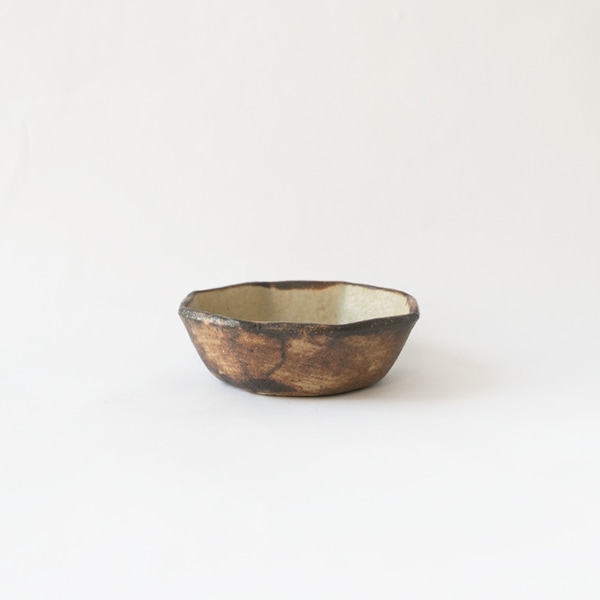 及川静香　　耐熱八角鉢　12.5×12.5（ｃｍ）