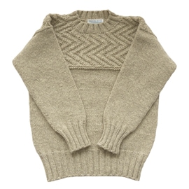 気仙沼ニッティング　etude エチュード　Size・M　〔オートミール〕 ※11/16まで期間限定販売　送料無料