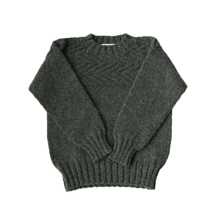 気仙沼ニッティング　etude エチュード　Size・M　〔チャコールグレー〕 ※11/16まで期間限定販売　送料無料