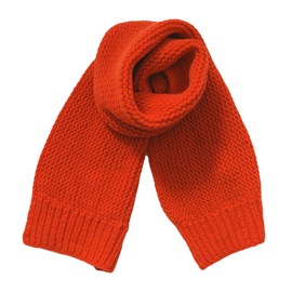 気仙沼ニッティング　カシミヤストール　〔赤〕 ※11/16まで期間限定販売　送料無料