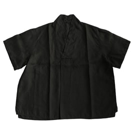 MITTAN　大麻プルオーバー 3　黒　送料無料　SH-100