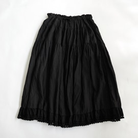 HALLELUJAH　ハレルヤ　ティアードスカート　Black　　送料無料