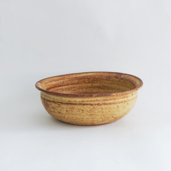 及川静香　　耐熱中鉢　Φ18ｃｍ