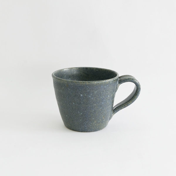 及川静香　青釉マグ　