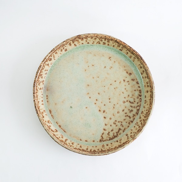 及川静香　　耐熱皿　Φ22cm