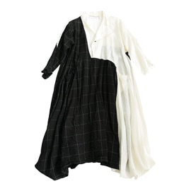 HALLELUJAH　ハレルヤ　羊飼いローブ　White/Black　送料無料