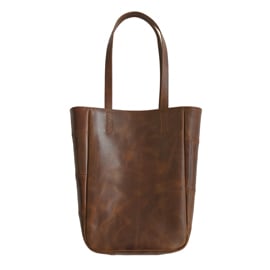 MITTAN　駱駝革トートバッグ　濃茶　送料無料