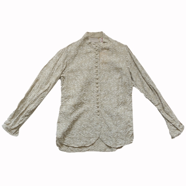 HALLELUJAH　ハレルヤ　ヴィクトリア時代シャツ　Flax　Size:38　送料無料