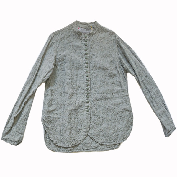 HALLELUJAH　ハレルヤ　ヴィクトリア時代シャツ　Gray　Size:38　送料無料