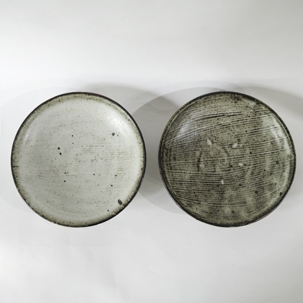 小野哲平　薪窯　6寸皿　C/D　Φ18ｃｍ