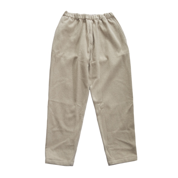 MITTAN　ストレートウールブランケットパンツ　薄々茶　送料無料　PT-95