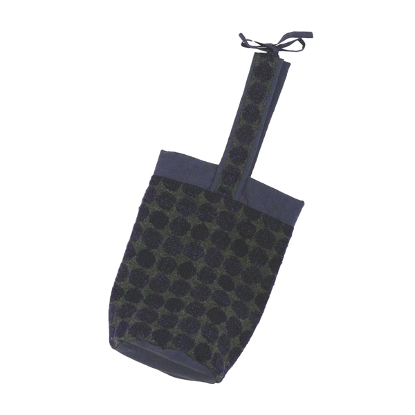 toss！×kijinokanosei リボンバッグ　“十五夜-jyugoya-”　Navy　送料無料