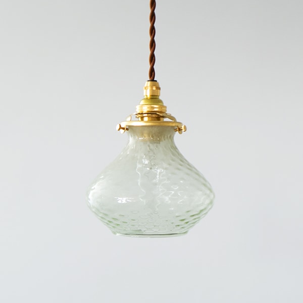 翁再生硝子工房　ペンダントライト/コード80cm　C　電球E17