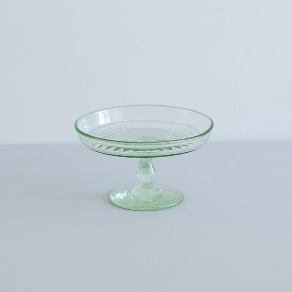翁再生硝子工房　コンポート　model　C　Φ12.5ｃｍ