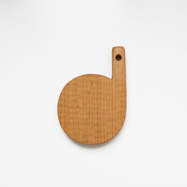 小沢賢一　カッティングボードミニ丸・彫　Φ10.5ｍ　KBM14