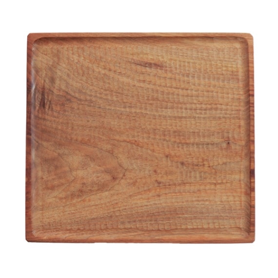 小沢賢一 くるみの木のトレー　28×30　model　T