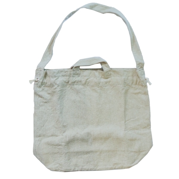 MITTAN　亜麻苧麻残布バック　生成　送料無料　ZR-19