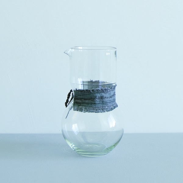 翁再生硝子工房　珈琲サーバー ネル　No.A