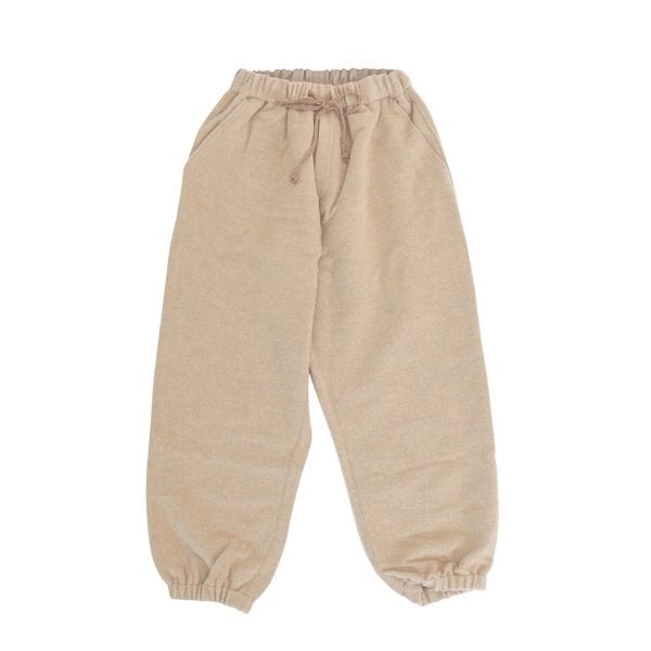 MITTAN　PT-99　ウールシルクキャメルパンツ　白茶　送料無料