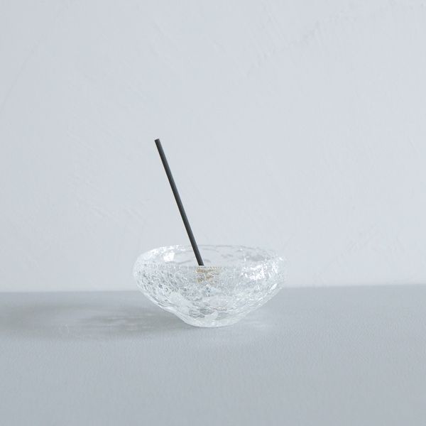 橋村大作　WCRACK香立　クリア　Φ8.5　H4cm