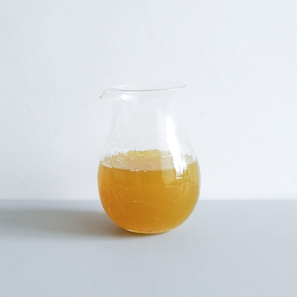 橋村大作　CRACKピッチャー　クリア　Φ10ｃｍ　Ｈ14.5ｃｍ