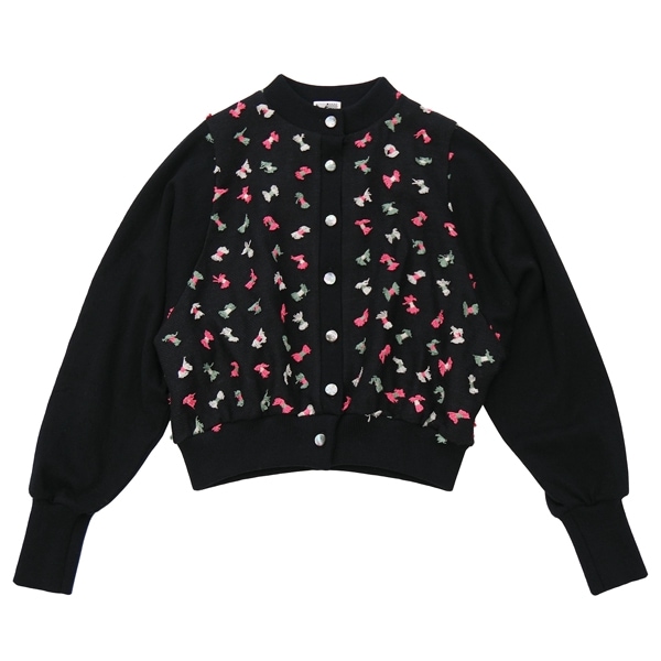 kijinokanosei  ニットブルゾン 　itomaki　PK