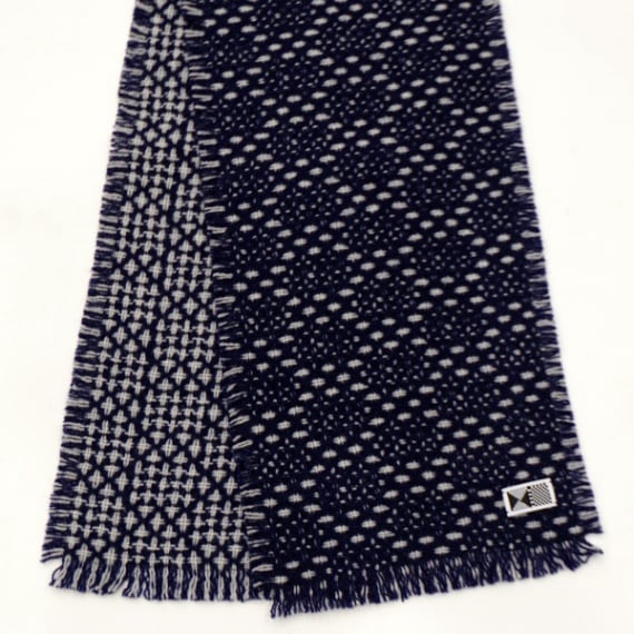 kijinokanosei ストール　“夜空-yozora-”　NAVY　送料無料