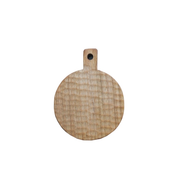 小沢賢一　カッティングボードミニ丸・彫　Φ9cｍ　KBM21