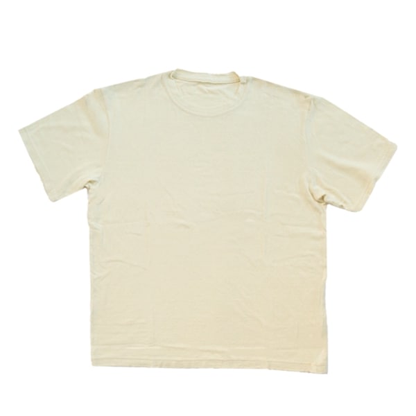 MITTAN ｜強撚絹紬糸Tシャツ(T-41 ) ｜ 生成