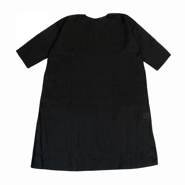 MITTAN　OP-13　ラミーシルクワンピース　黒　送料無料