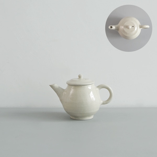 高木剛　堅手茶壺　H8.5㎝