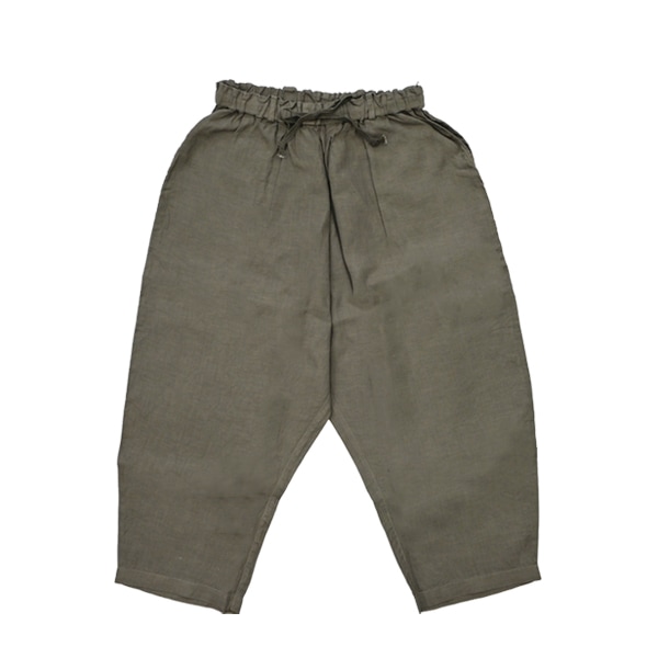 MITTAN ｜大麻パンツ(PT-140DC) ｜ 蓬（濃）（草木濃染）　