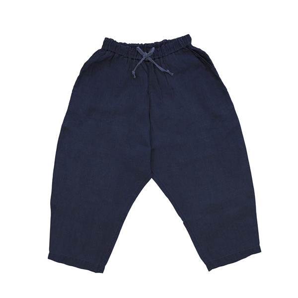 MITTAN ｜ 大麻パンツ (PT-140DC) ｜ 藍（濃）（草木染）