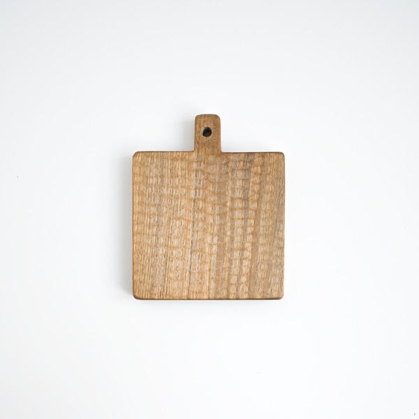 小沢賢一　カッティングボードミニ四角彫あり　Model：KBM211F　11.5×12（ｃｍ）