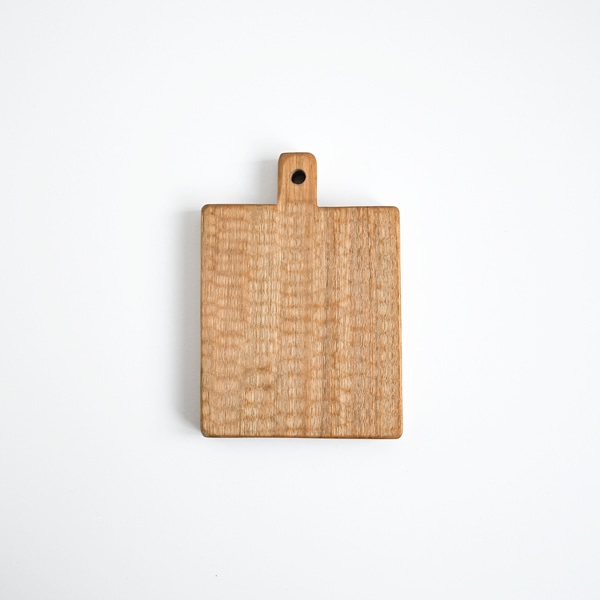 小沢賢一　カッティングボードミニ四角彫あり　Model：KBM211B　11.5×10（ｃｍ）