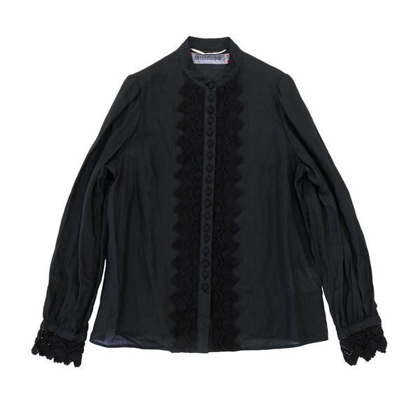HALLELUJAH　ハレルヤ　レースブラウス　Black　　送料無料